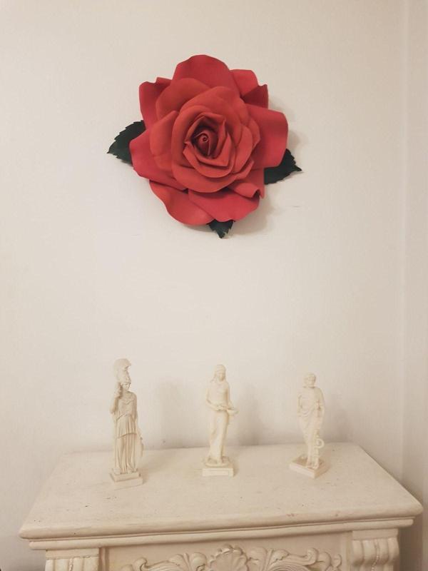 Arose Duvar Gül Dekor 35Cmx35Cm - Image 1