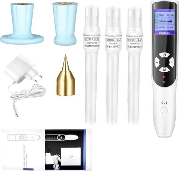 PAA 2 in 1 Ozon Fibroblast Soğuk Plazma Kalem Göz Kapağı Ve Yüz Kaldırma Leke Silme - Image 1