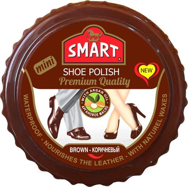 Smart Mini Ayakkabı Cilası 25 ML Kahve - Image 1