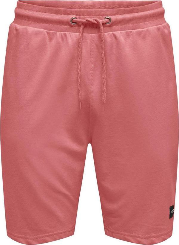 Only & Sons Erkek Onsneıl Belden Bağlamalı %100 Pamuk Şort 22015623 Gül Kurusu - Image 1