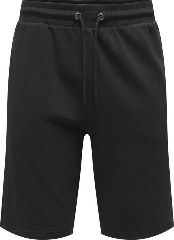Only & Sons Erkek Onsneıl Belden Bağlamalı %100 Pamuk Şort 22015623 Siyah - Image 1