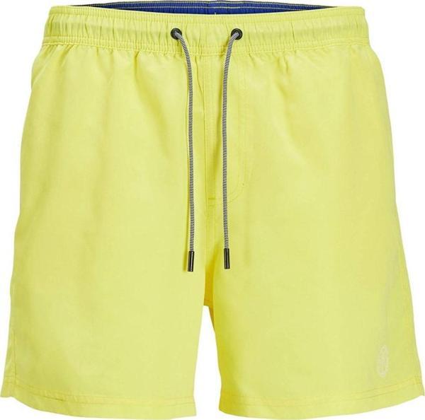 Jack&Jones Erkek Jpstfıjı Logo Detaylı Deniz Şortu 12225961 Sarı - Image 1