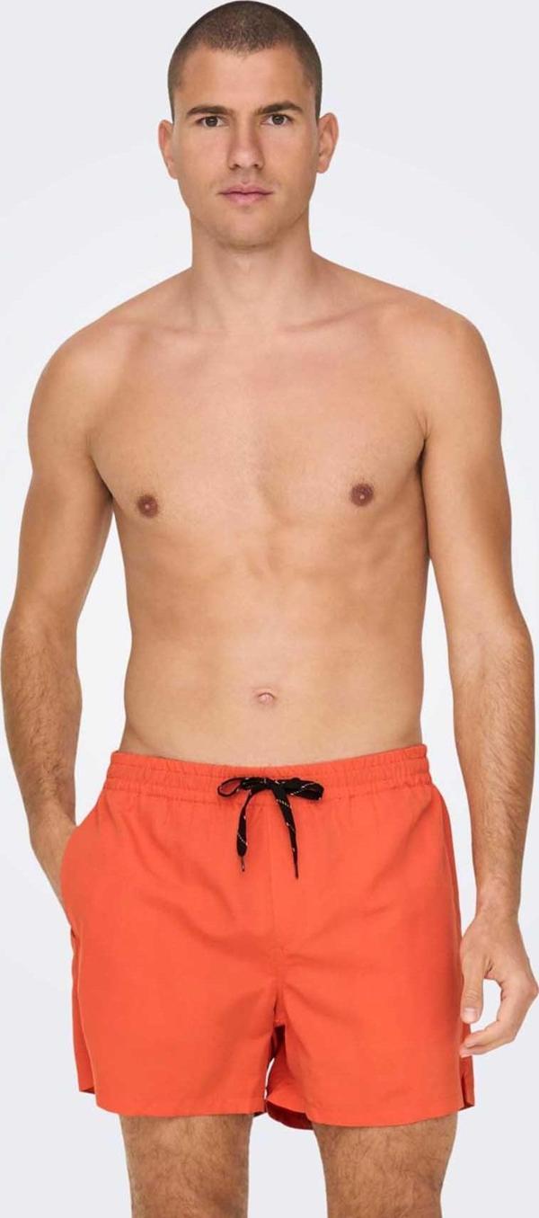 Only & Sons Erkek Onsted Deniz Şortu 22021832 Oranj - Image 1