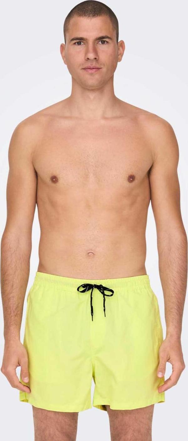 Only & Sons Erkek Onsted Deniz Şortu 22021832 Limon - Image 1