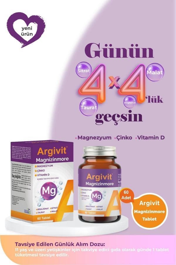 Argivit Magnizinmore 60 Tablet - Image 1