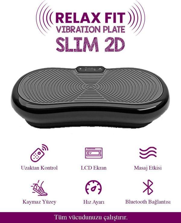Slim 2d Vibration Plate Titreşimli Spor Egzersiz Fitness Aleti Cihazı - Image 1