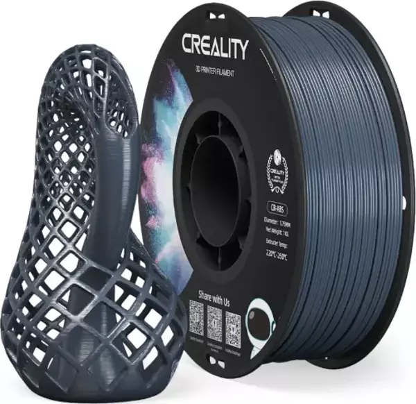 Creality CR-ABS Filament Gri 1.75mm 1kg - Image 1