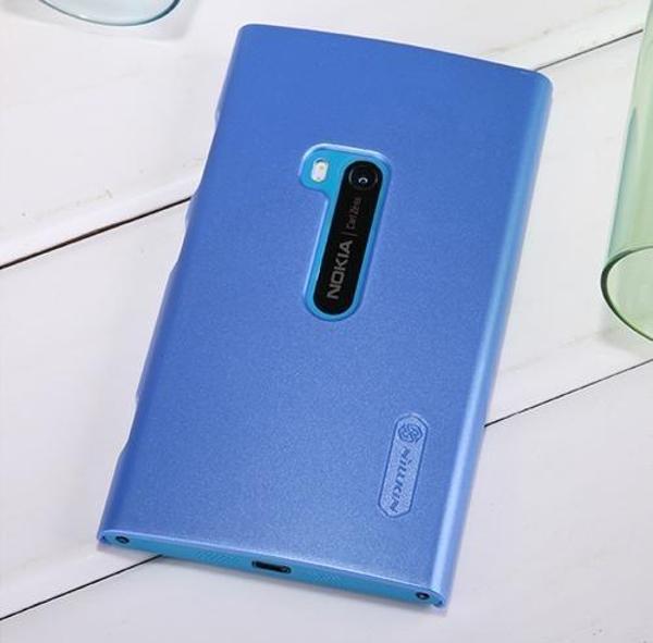 Nokia Lumia 920 Nillkin Marka Parlak Sert Kauçuk Kılıf - Mavi - Image 1