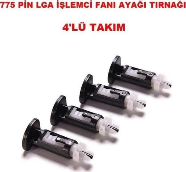Lga 775 Pin Işlemci Fanı Ayağı Tırnağı 4lü Takım - Image 1
