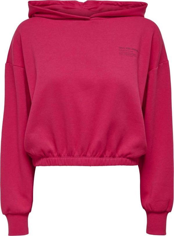 Only Kadın Onlcooper Kapüşonlu Sweatshirt 65515239888 Fuşya - Image 1