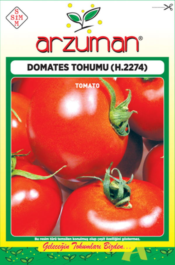 DOMATES TOHUMU 2274 5 GR ORT 1250 AD TOHUM - Image 1