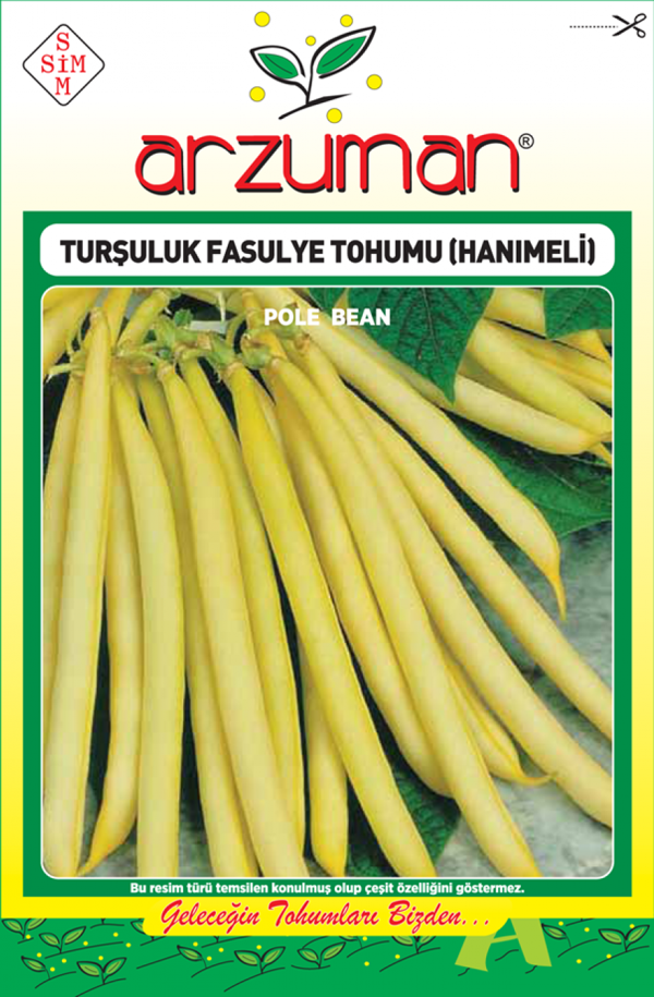 HANIMELİ TURŞULUK OTURAK FASULYE TOHUMU 50 GR - Image 1