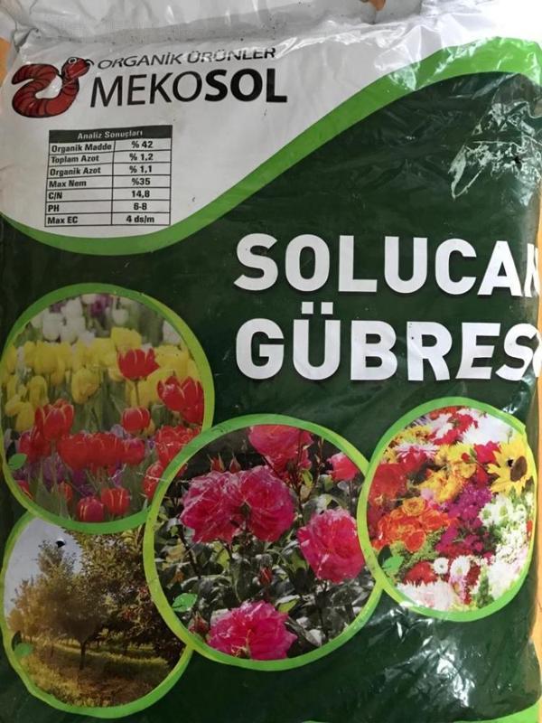 Organik Solucan Gübresi 3 Kg (6 LT) - Image 1