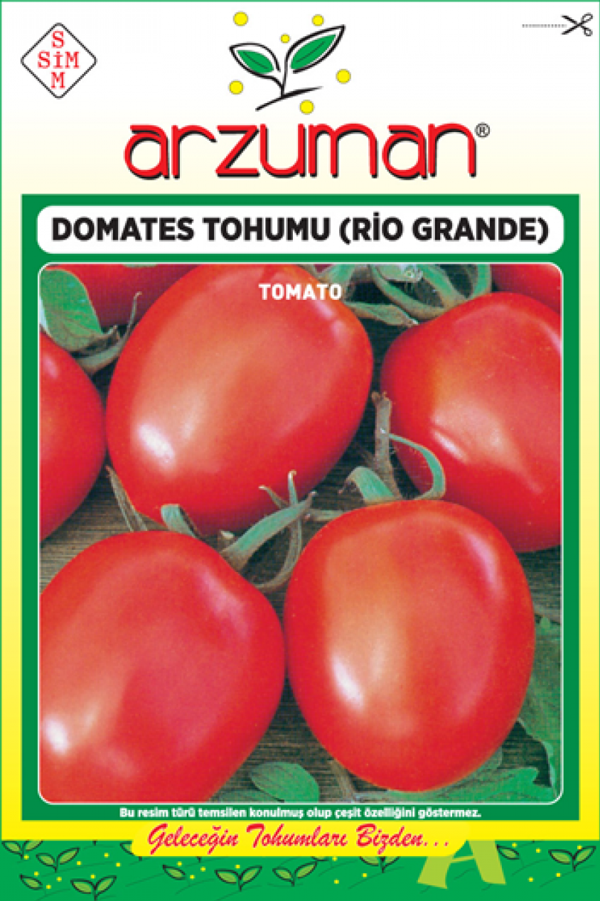 RİO GRANDE DOMATES TOHUMU 5 GR ORT 1250 AD TOHUM - Image 1