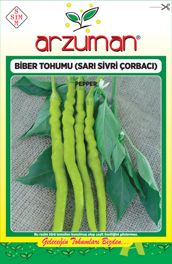 YALOVA ÇORBACI 12 KIL BİBER TOHUMU 10 GR ORT 1200 TOHUM - Image 1