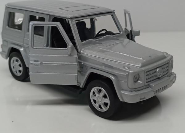 Dianomi welly 1:32 ölçek MERCEDES BENZ G KLASSE (GRİ) 12 CM ÇEK-BIRAK METAL ARABA - Image 1