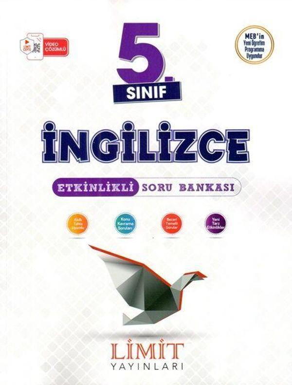 Limit Yayınları 5. Sınıf İngilizce Etkinlikli Soru Bankası - Limit Yayınları - Image 1