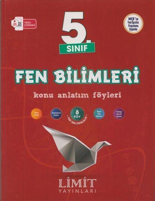 Limit Yayınları 5. Sınıf Fen Bilimleri Konu Anlatım Föyleri - Limit Yayınları - Image 1