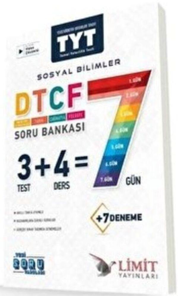 Limit Yayınları TYT DTCF 7 Gün Sosyal Bilimler Soru Bankası - Limit Yayınları - Image 1