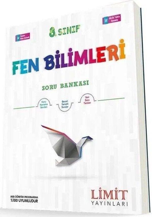 Limit Yayınları 8. Sınıf LGS Fen Bilimleri Soru Bankası - Limit Yayınları - Image 1