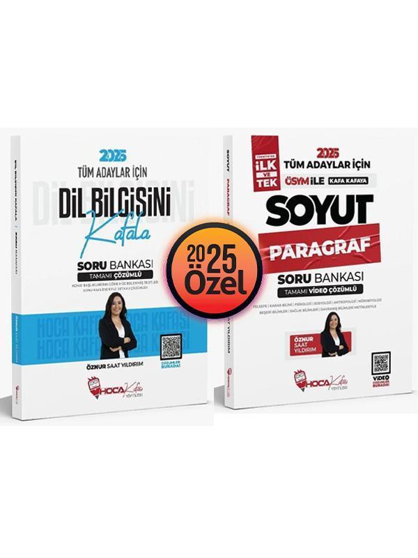 Hoca Kafası 2025 KPSS TYT Dil Bilgisi Kafala ve Soyut Paragraf 2 Kitap Set - Hoca Kafası Yayınları - Image 1