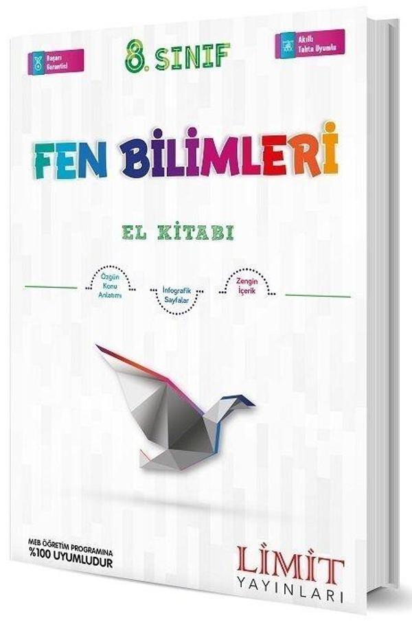 Limit Yayınları 8. Sınıf Fen Bilimleri El Kitabı - Limit Yayınları - Image 1