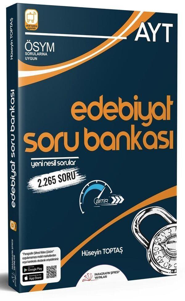 Paragrafın Şifresi Yayınları AYT Edebiyat Soru Bankası - Paragrafın Şifresi Yayınları - Image 1