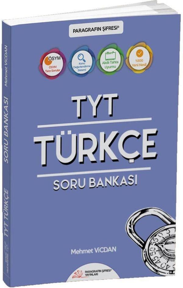 Paragrafın Şifresi TYT Türkçe Soru Bankası - Paragrafın Şifresi Yayınları - Image 1