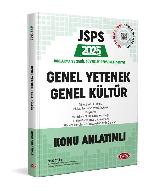 Data 2025 JSPS Jandarma ve Sahil Güvenlik Genel Yetenek Genel Kültür Konu Anlatımlı Hazırlık Kitabı - Data Yayınları - Image 1