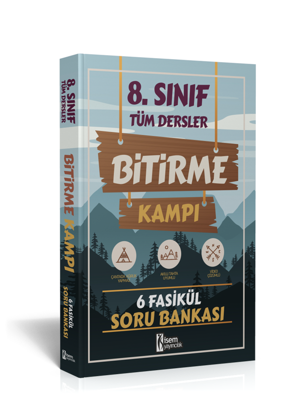 İsem 8. Sınıf Tüm Dersler Bitirme Kampı 6 Fasikül Soru Bankası İsem Yayıncılık - İsem Yayıncılık - Image 1