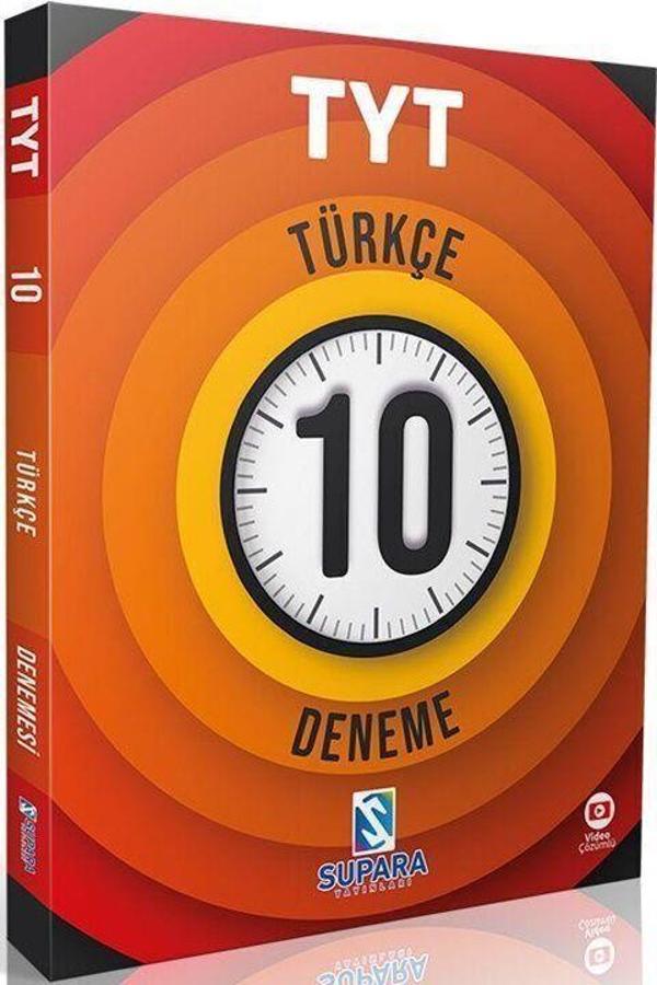 Supara Yayınları TYT Türkçe 10 Denemesi - Supara Yayınları - Image 1