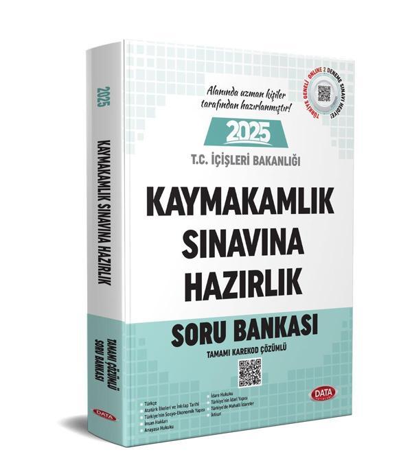 Data Yayınları 2025 Kaymakamlık Sınavına Hazırlık Soru Bankası - Data Yayınları - Image 1