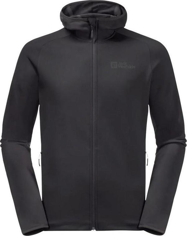 Jack Wolfskin 1710541-6350 Baiselberg Hooded Fz M Erkek Polar Ceket - Image 1