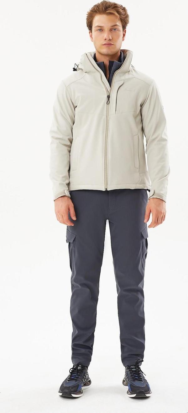 Exuma 2411156-BEİ Erkek Softshell Ceket - Image 1