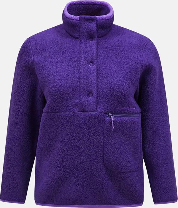Peak Performance G78130120 W Fleece Snap T-Neck Kadın Polar - Image 1