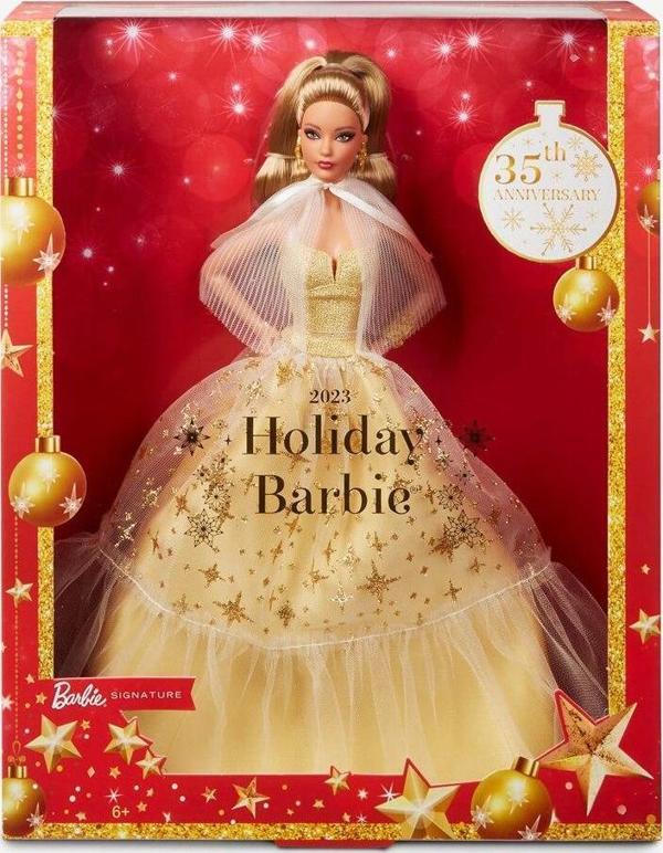 2023 Barbie 2023 Mutlu Yıllar Bebeği HJX06 Lisanslı Ürün - Image 1