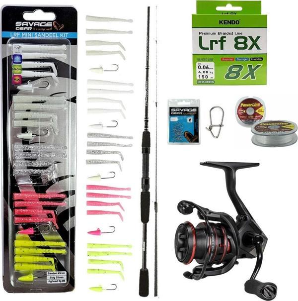 YekOutdoor Silikonlu LRF Olta Seti Okuma Wave Power 213 cm 0-8 gr Lrf Kamışı&Okuma Ceymar HD CHD-1000A 7+1BB Olta Makine - Image 1