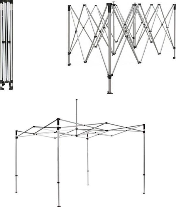 YekOutdoor Profesyonel 3x3 Otomatik Gazebo Çardak İskeleti - Image 1