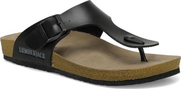 LUMBERJACK BITE 4FX SİYAH COMFORT ANATOMİK PARMAK ARASI TERLİK - Image 1