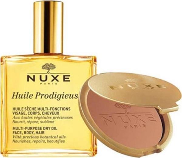 Nuxe Huile Prodig 100 ml + Pudra Set - Image 1