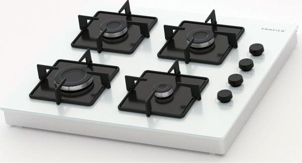 Profilo OE30P2P10D Beyaz Cam Set Üstü Ocak - Image 1