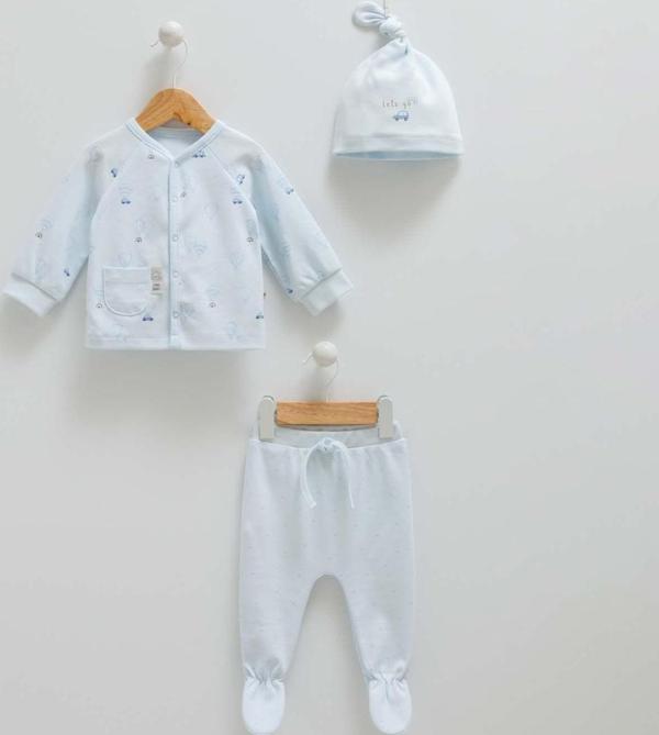 Caramell 2'li Bebek Takımı TKE1196 Mavi - Image 1