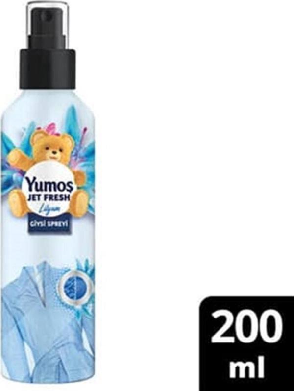 Yumoş Jet Fresh Ütü Etkisi Giysi Spreyi Lilyum 200 ml - Image 1