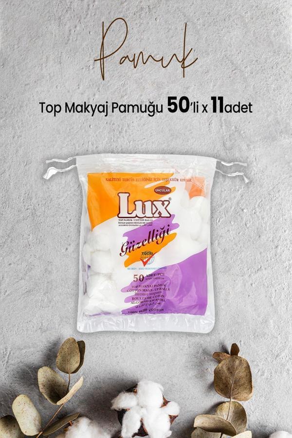 Lux Top Makyaj Pamuğu 50'li x 11 Adet - Image 1