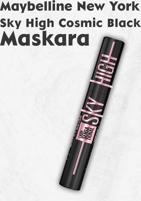 Maybelline New York Sky High Cosmic Black Maskara - Image 1