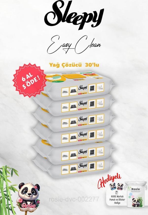 6 AL 5 ÖDE Yağ Çözücü Sleepy 30'lu ve Rosie Hediye - Image 1