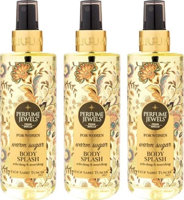Eyüp Sabri Tuncer Pj Body Splash Warm Sugar 250 ml X 3 - Image 1
