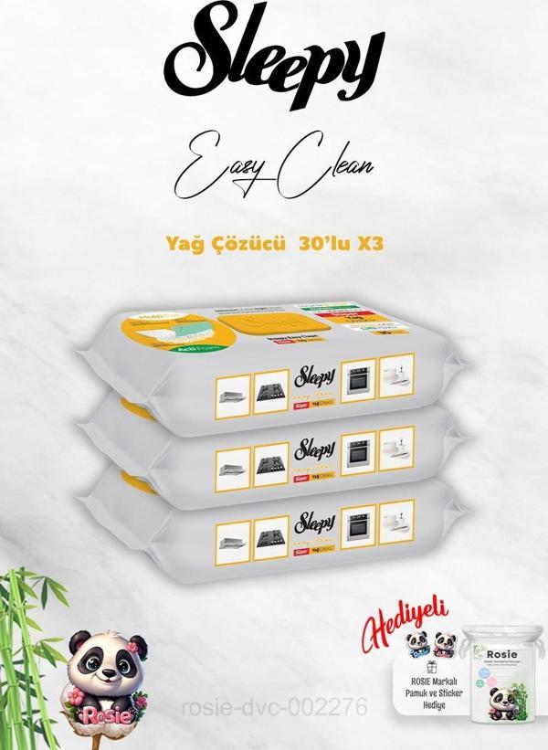 Yağ çözücü Sleepy 30'lu X 3 ve Rosie Hediye - Image 1