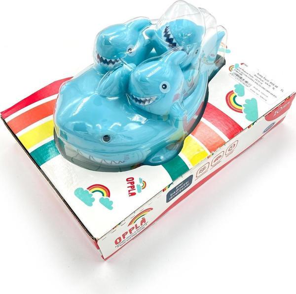 Erpa Sevimli Köpek Balığı Unicorn Ailesi 47403 Gri - Image 1