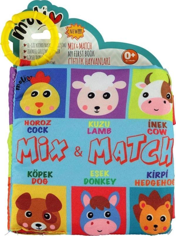 Molie Bul ve Eşleştir Kitap Çiftlik Hayvanları MOL-082 Renkli - Image 1